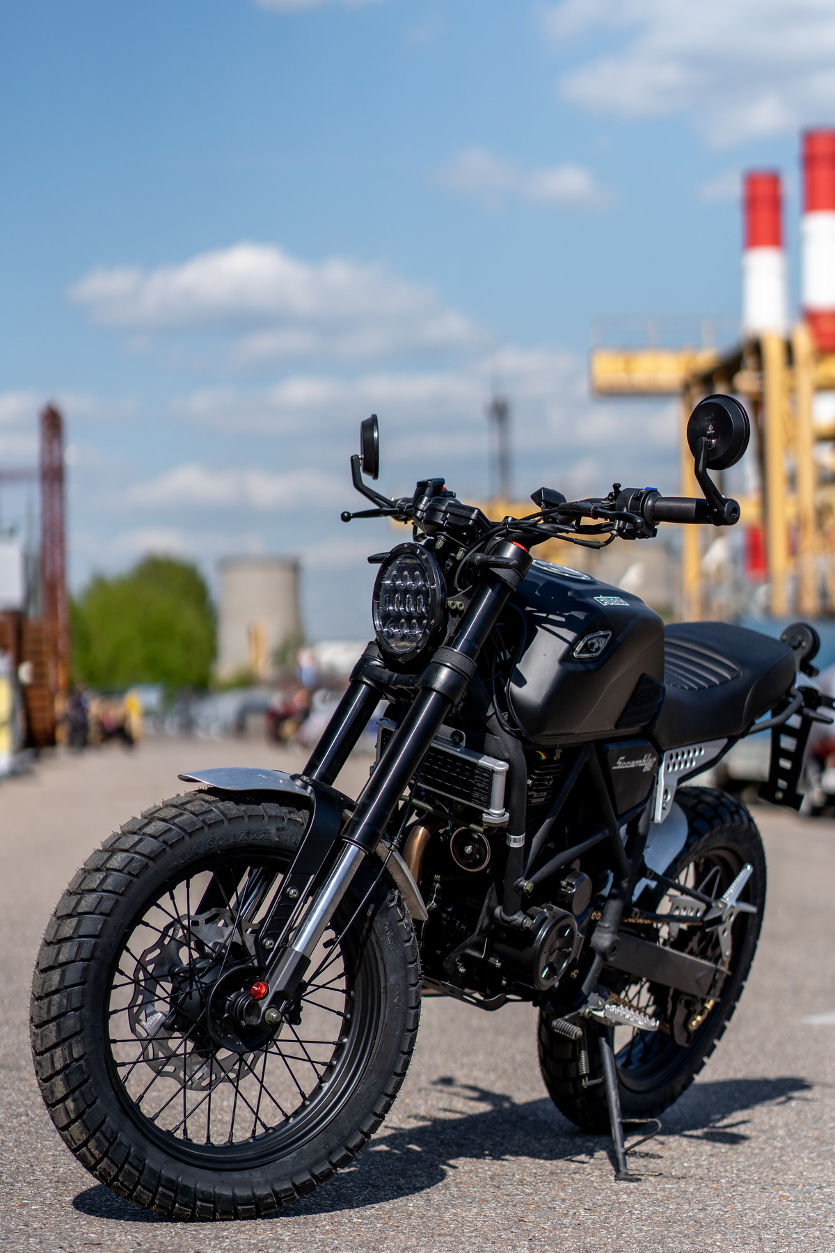 РњРѕС‚РѕС†РёРєР» Fuego Scrambler 250