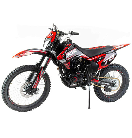 Мотоцикл Кросс Motoland XR 250 LITE красный (172FMM)